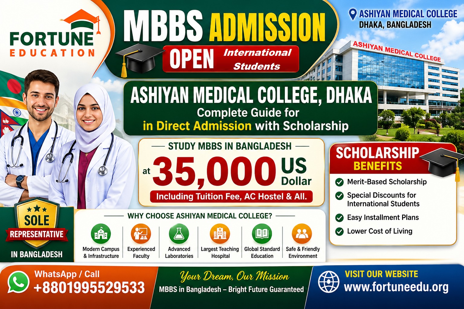 Ashiyan Medical College 35K-Fortune