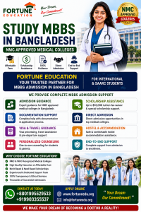 Fortune Education provides admission guidance, scholarship assistance, documentation support, and direct admission opportunities