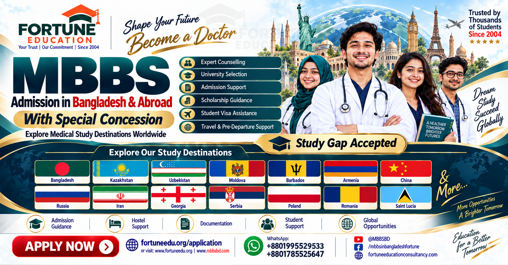 MBBS Admission in Abroad - Fortune Education